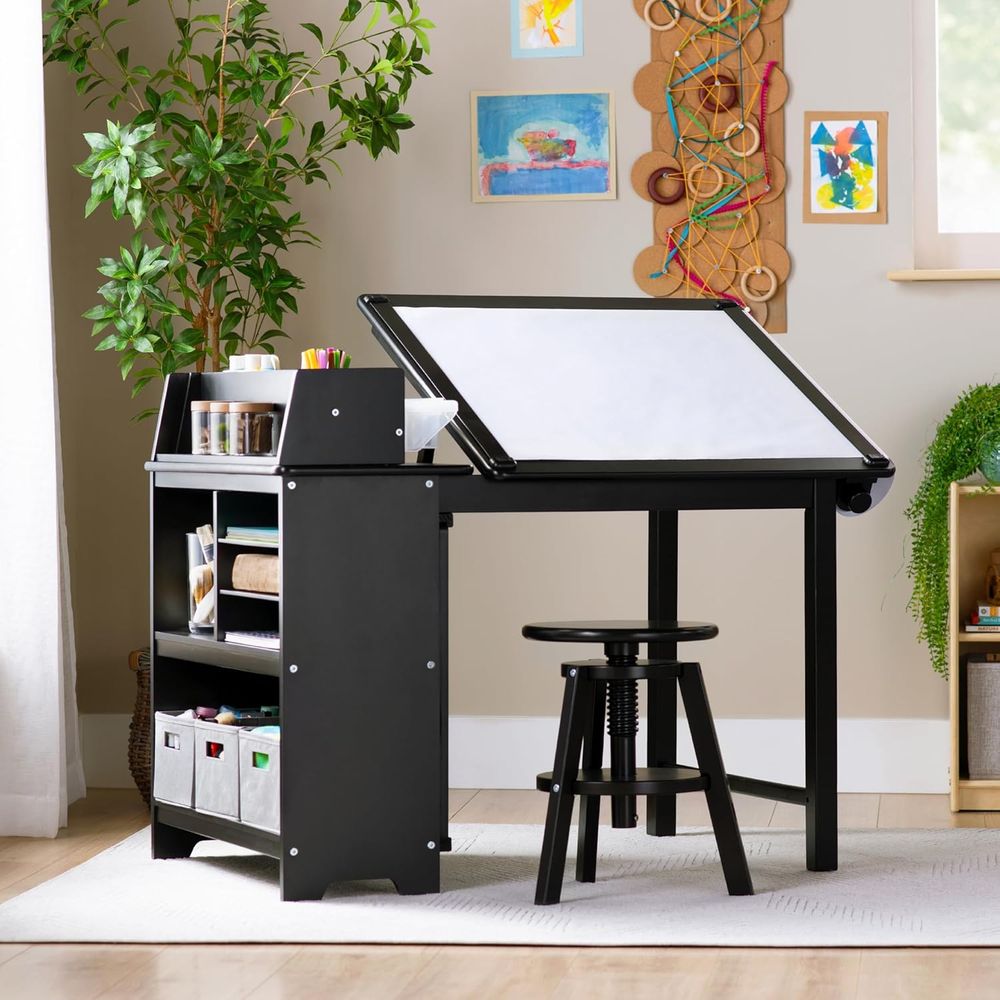 Art & Craft Paper Origami - 3-in-1 Children's Art Table and Stool