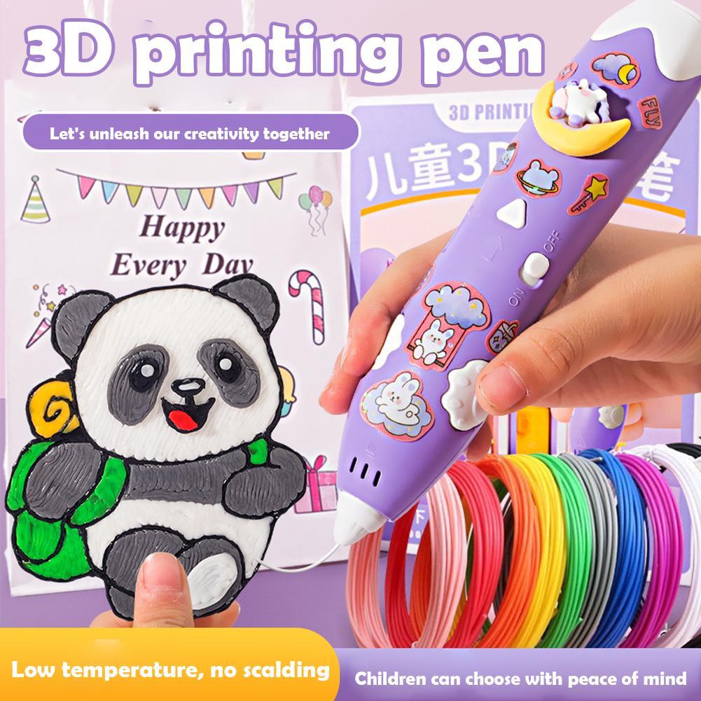 Art Craft Kits For Kids - Smart DIY 3D Printing Pen Graffiti