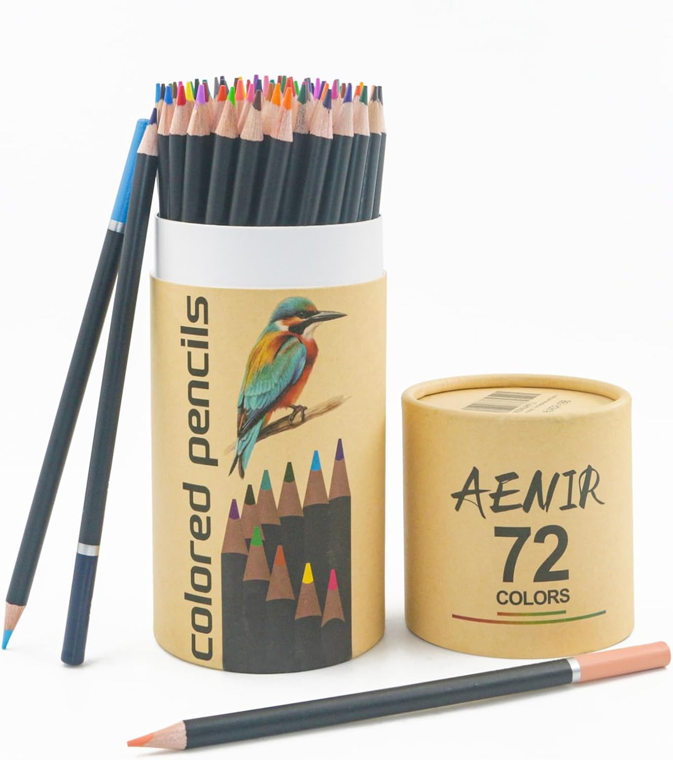 Colored Pencil Professional - 72 Colored Pencils Set for Adult