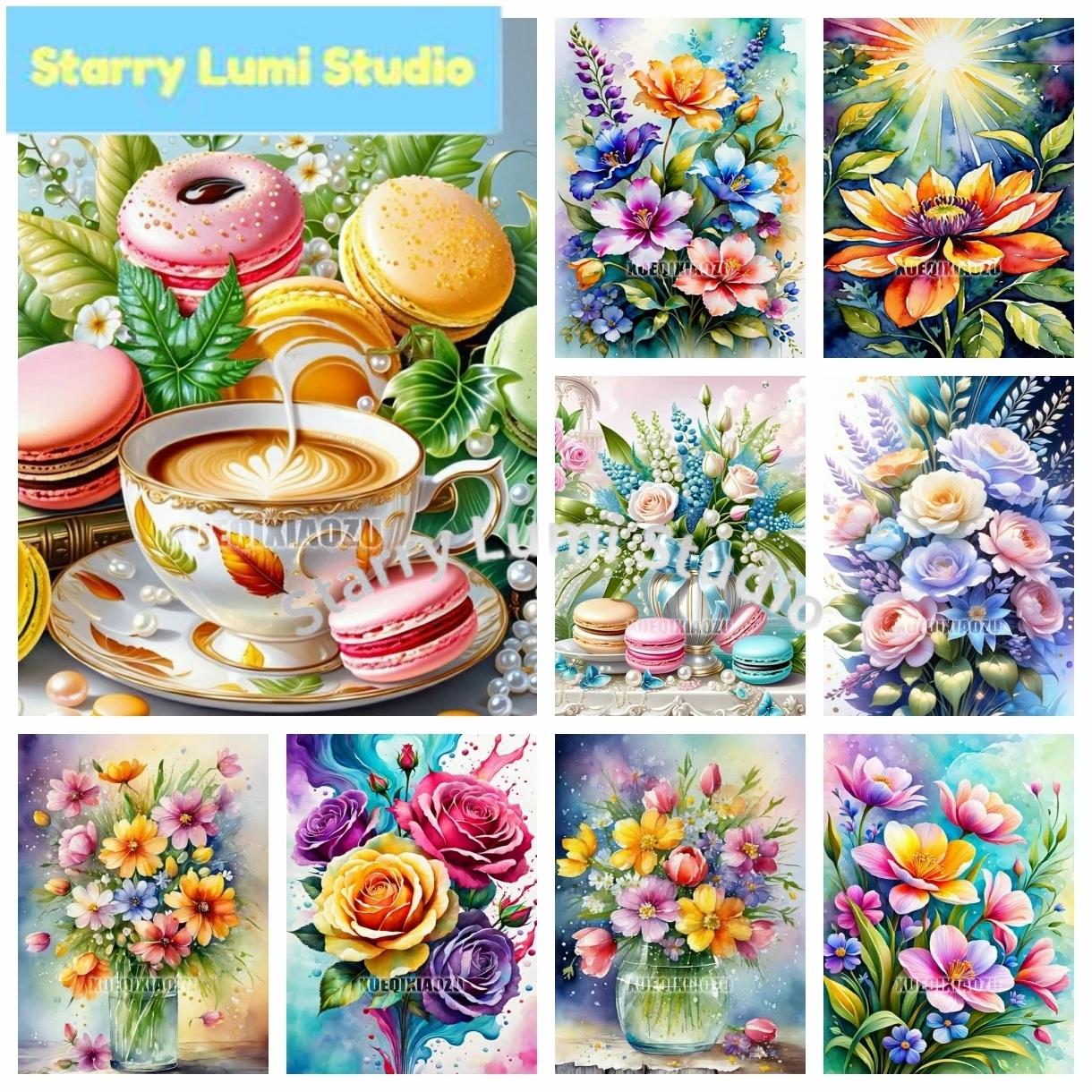 Art Craft Vase - 5D DIY Diamond Painting Kits Crafts