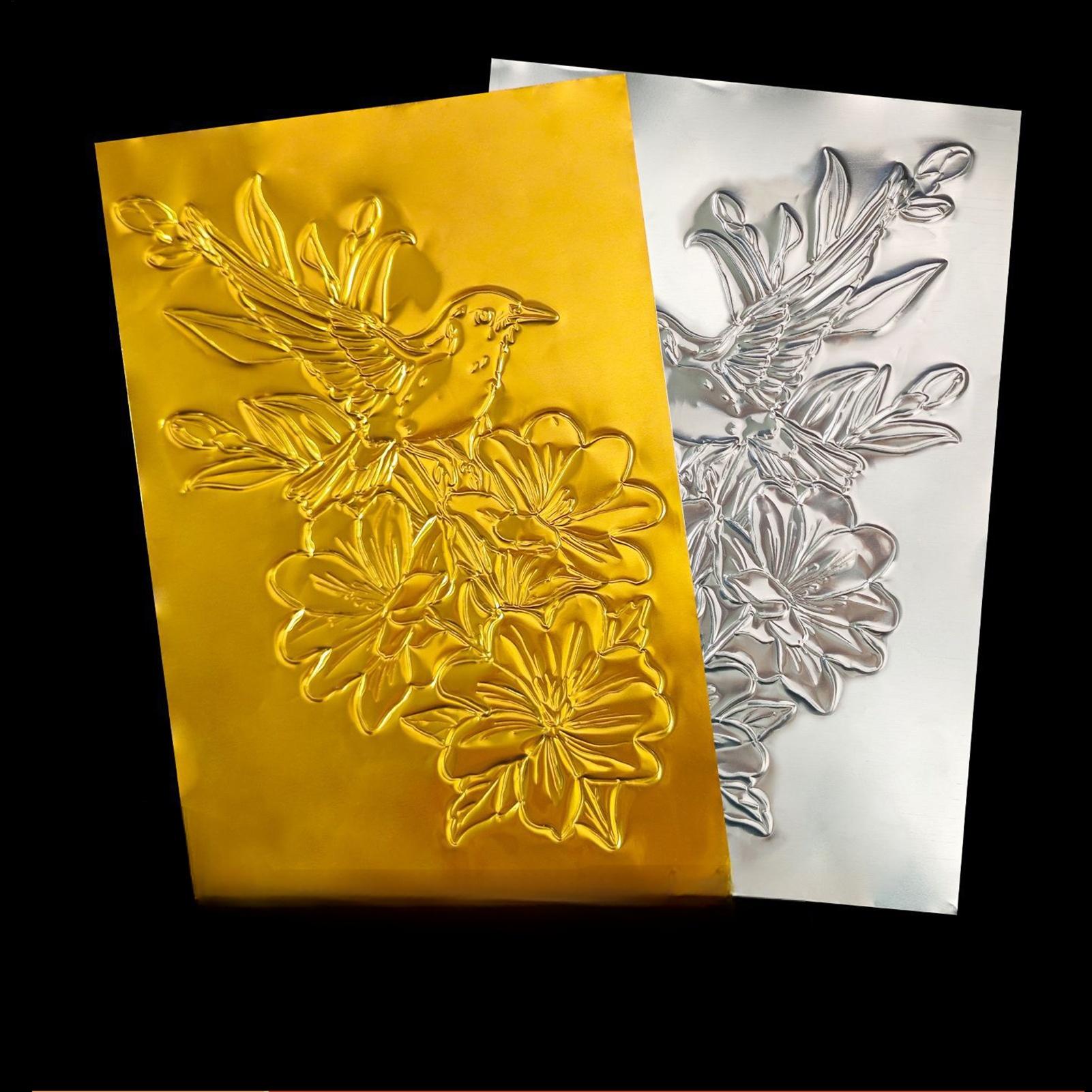 Art Craft Paper - Foil Paper For Crafts 100 Pieces