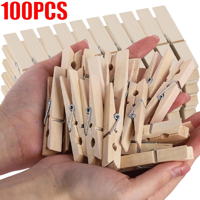 Art And Craft Photos - 100/10pcs Mini Wooden Clips Handmade Hanging