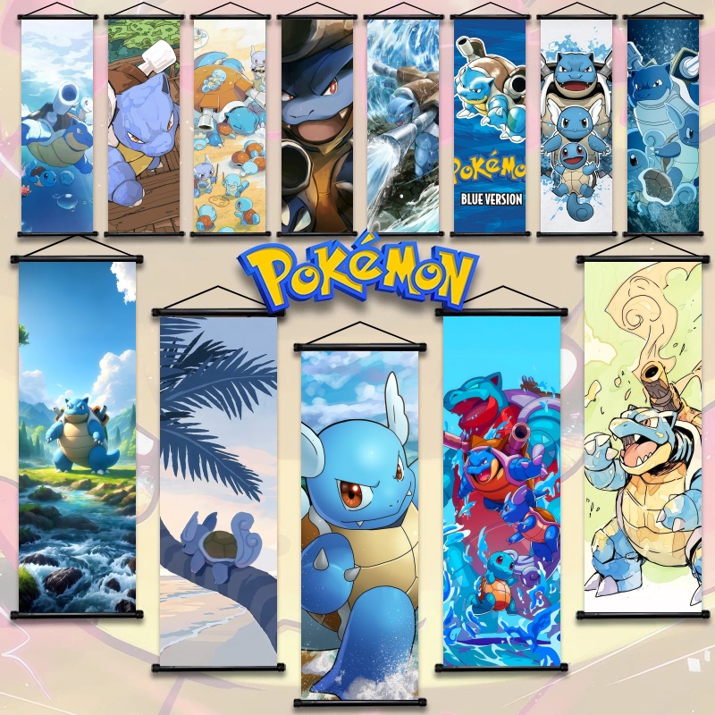Art Craft Love - Show Squirtle, Wartortle, Blastoise in Dynamic