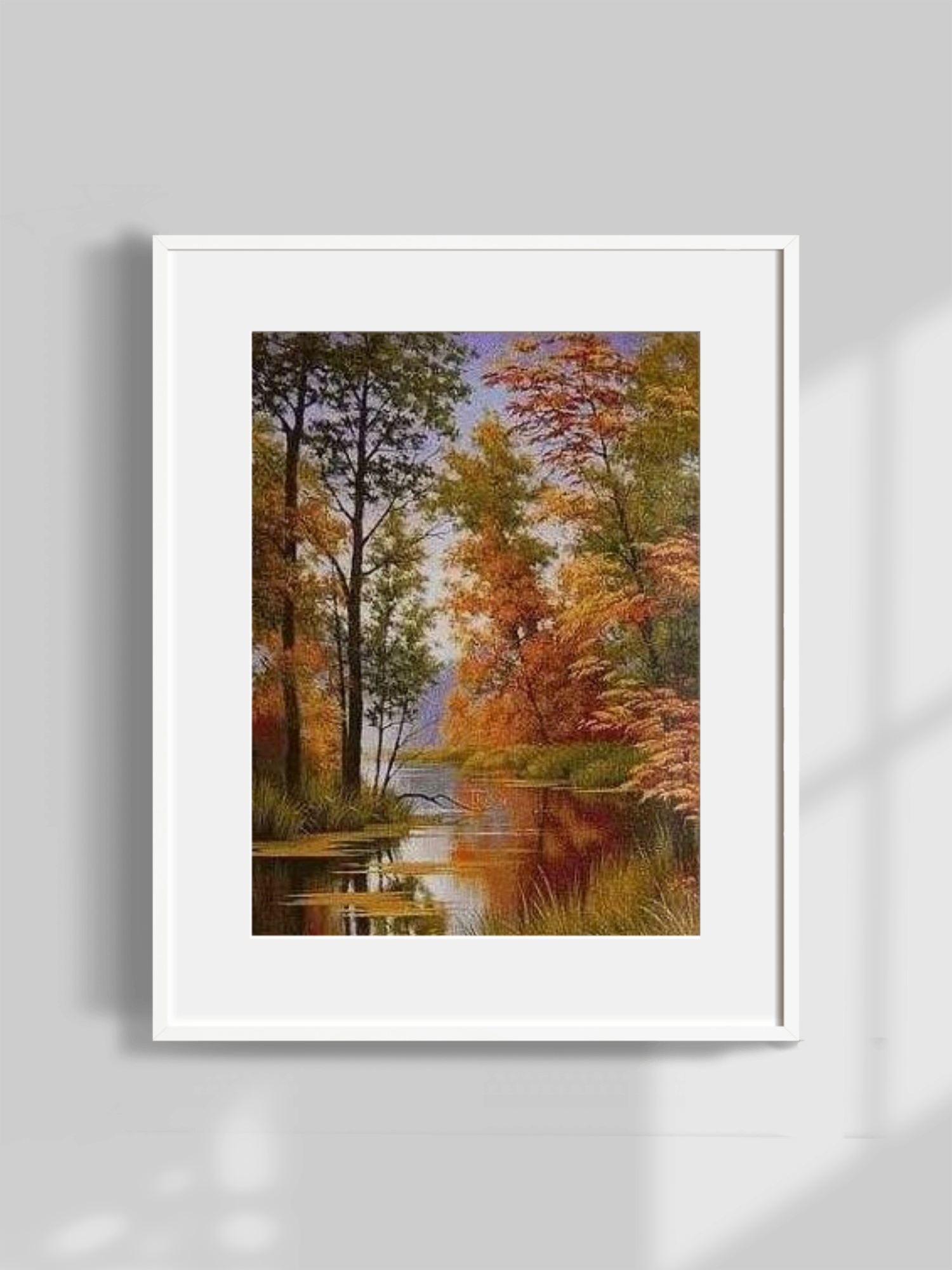 Art And Craft Autumn - Embroidery Needlework Crafts 16CT 18CT14CT Unprinted
