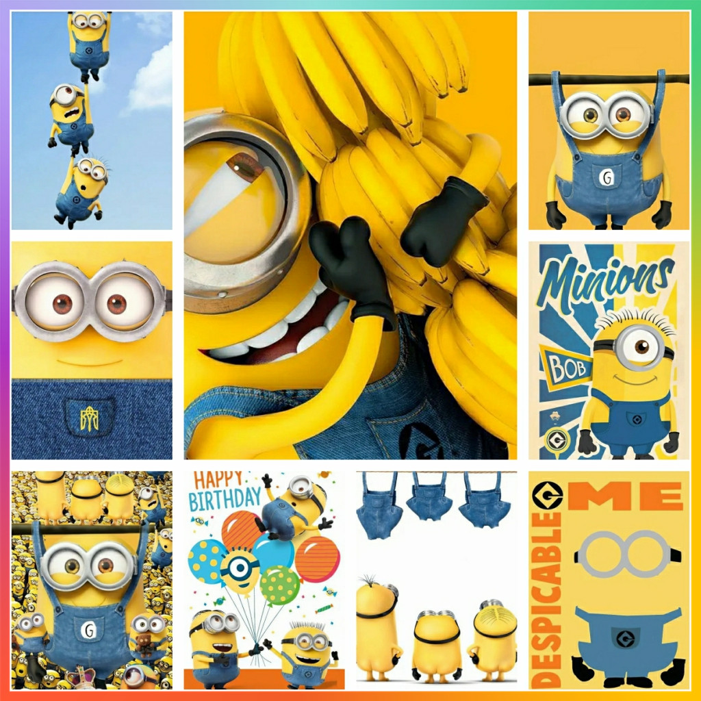 Art Craft Love - Cute M-Minions Cartoon L-Lovely Cross Stitch