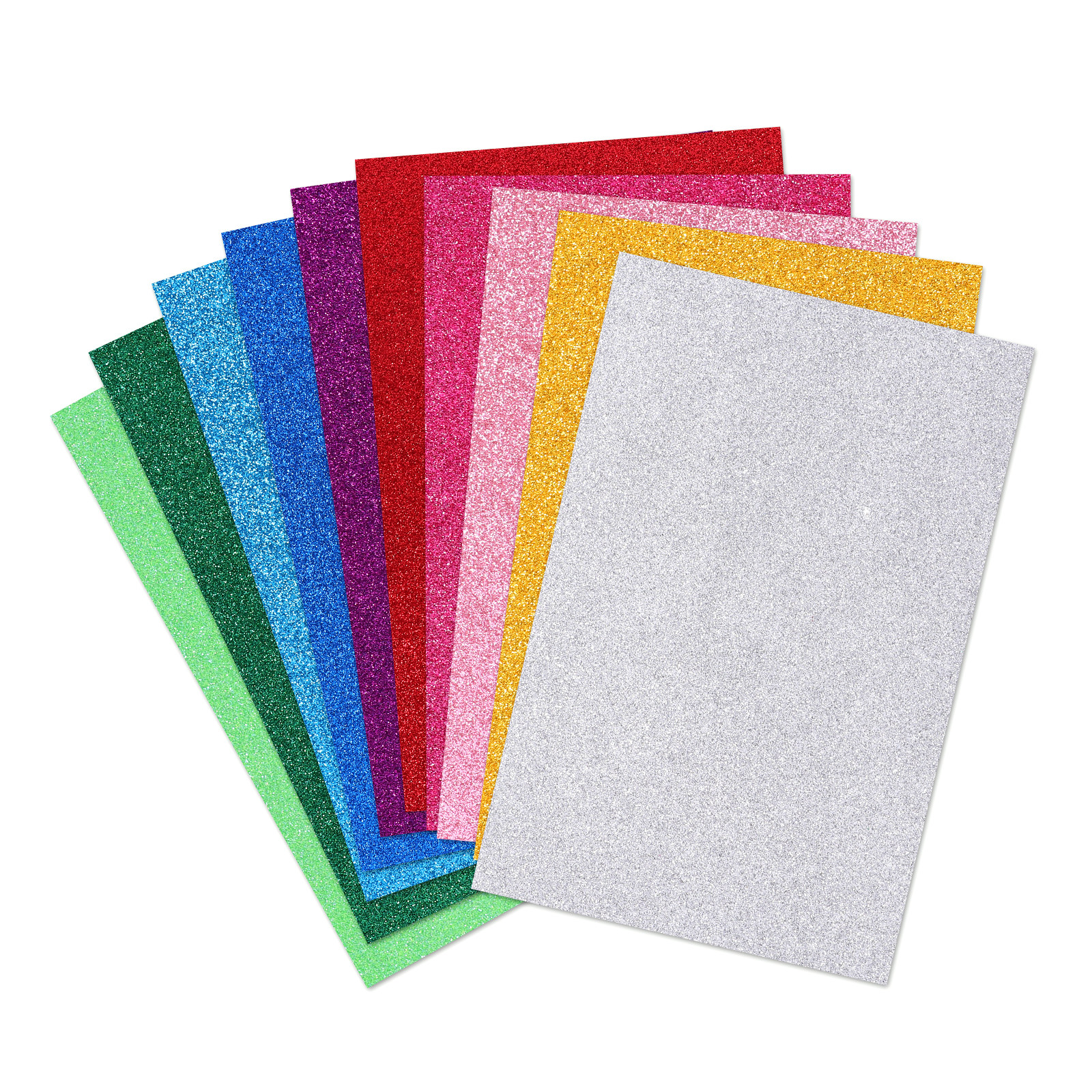 10Pcs Bright Eva Craft Sheets  - Art Craft School recension och pris