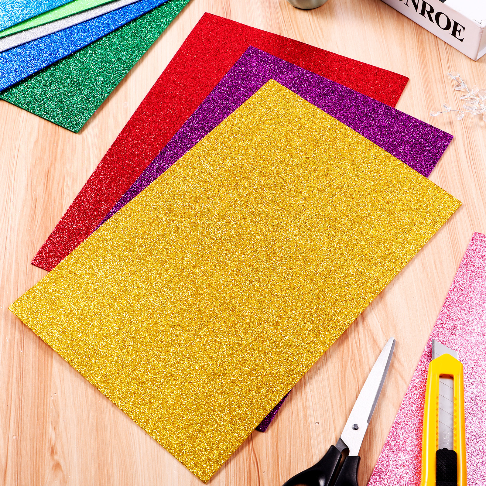 10Pcs Bright Eva Craft Sheets  - Art Craft School recension och pris