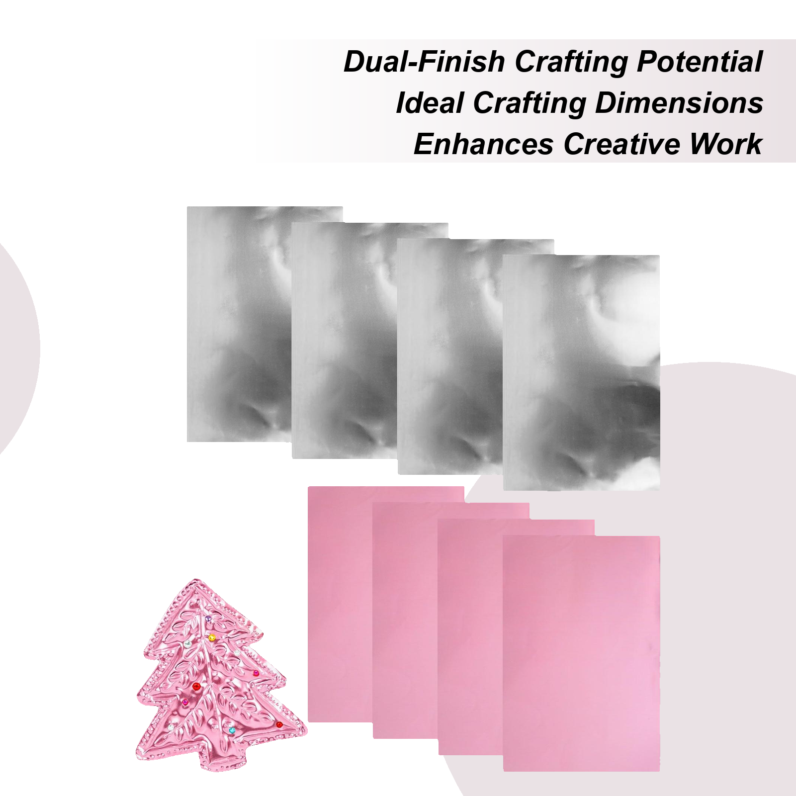 Embossing Foil 8 Pieces Alumin - Art Craft Paper recension och pris