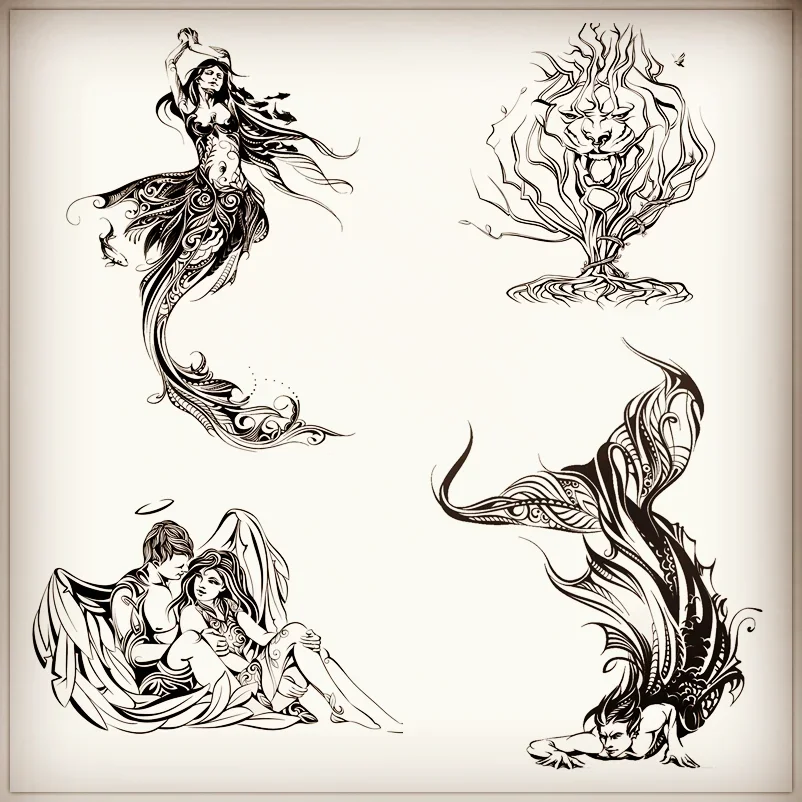 New Art Girl Stamps Mermaid lo - Art Craft Umbrella recension och pris