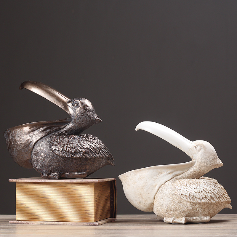 Pelican Bird Ornament Retro Re - Art Craft Room recension och pris