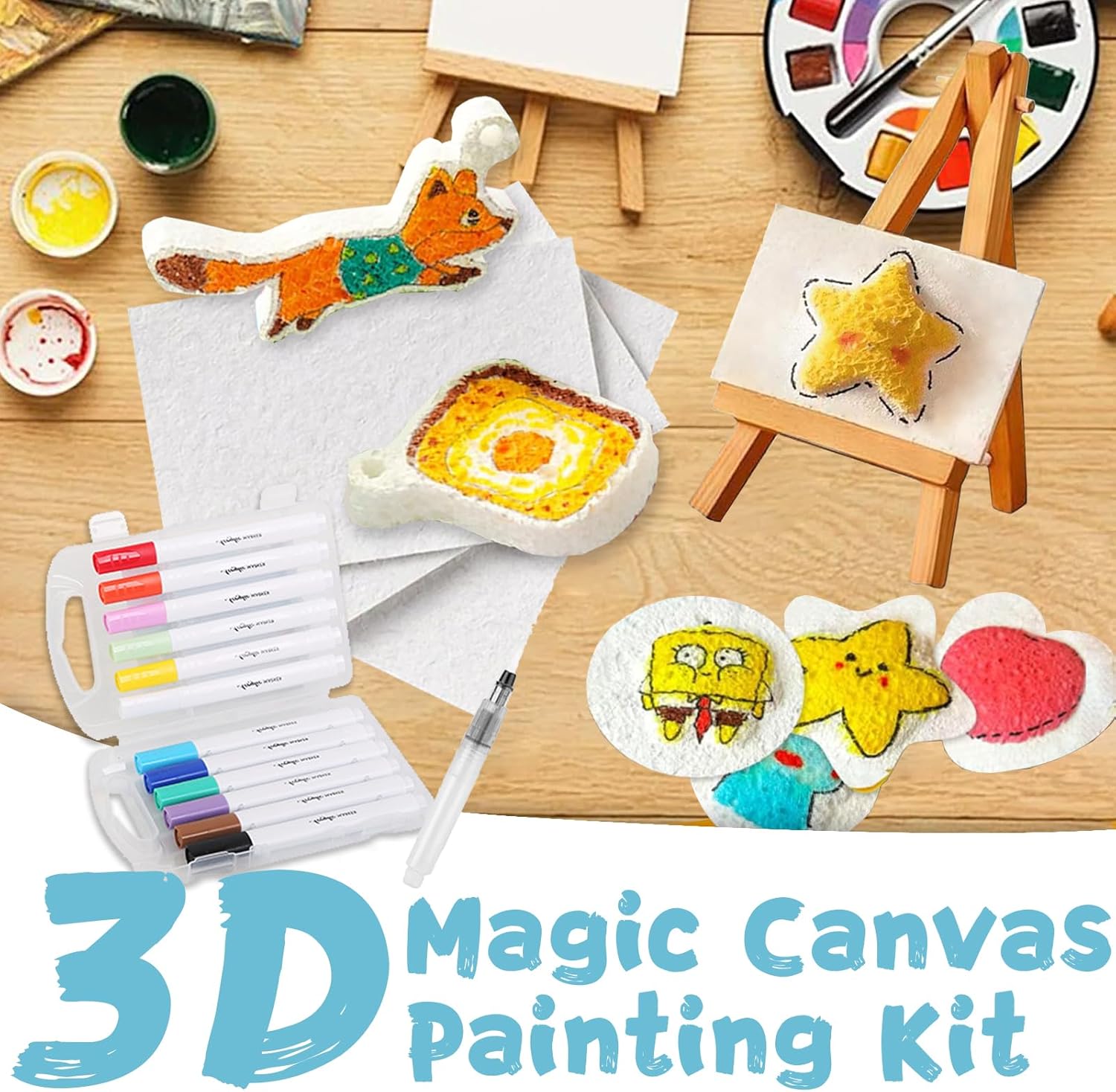 3D Puffy Foam Texture Painting - Art Craft Paper recension och pris