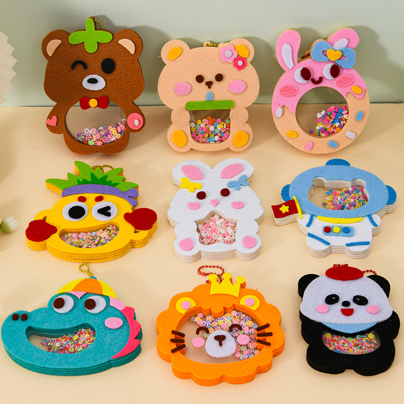 Cartoon Non Woven Shake Pendan - Art Craft Kits For Kids recension och pris