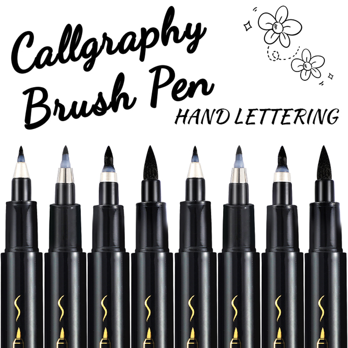 Black Calligraphy Art Marker B - Art Craft School recension och pris