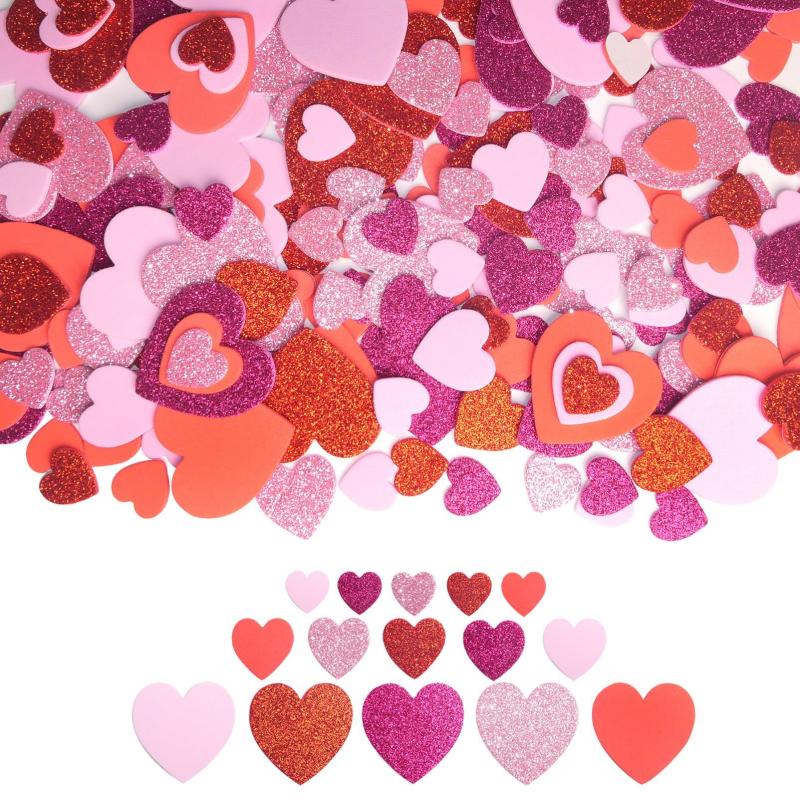 50pcs Love Heart Self Adhesive - Art Craft Love recension och pris