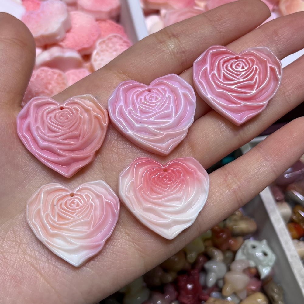 2PCS Natural Queen Shell Stone - Queen Art Craft recension och pris