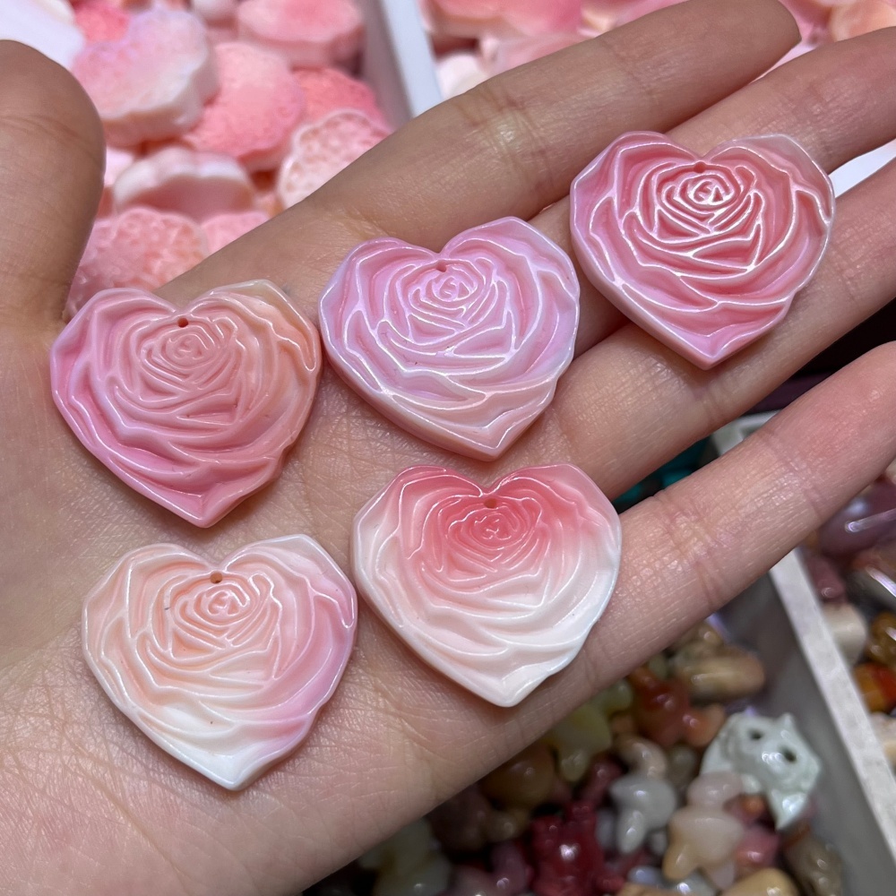 2PCS Natural Queen Shell Stone - Queen Art Craft recension och pris