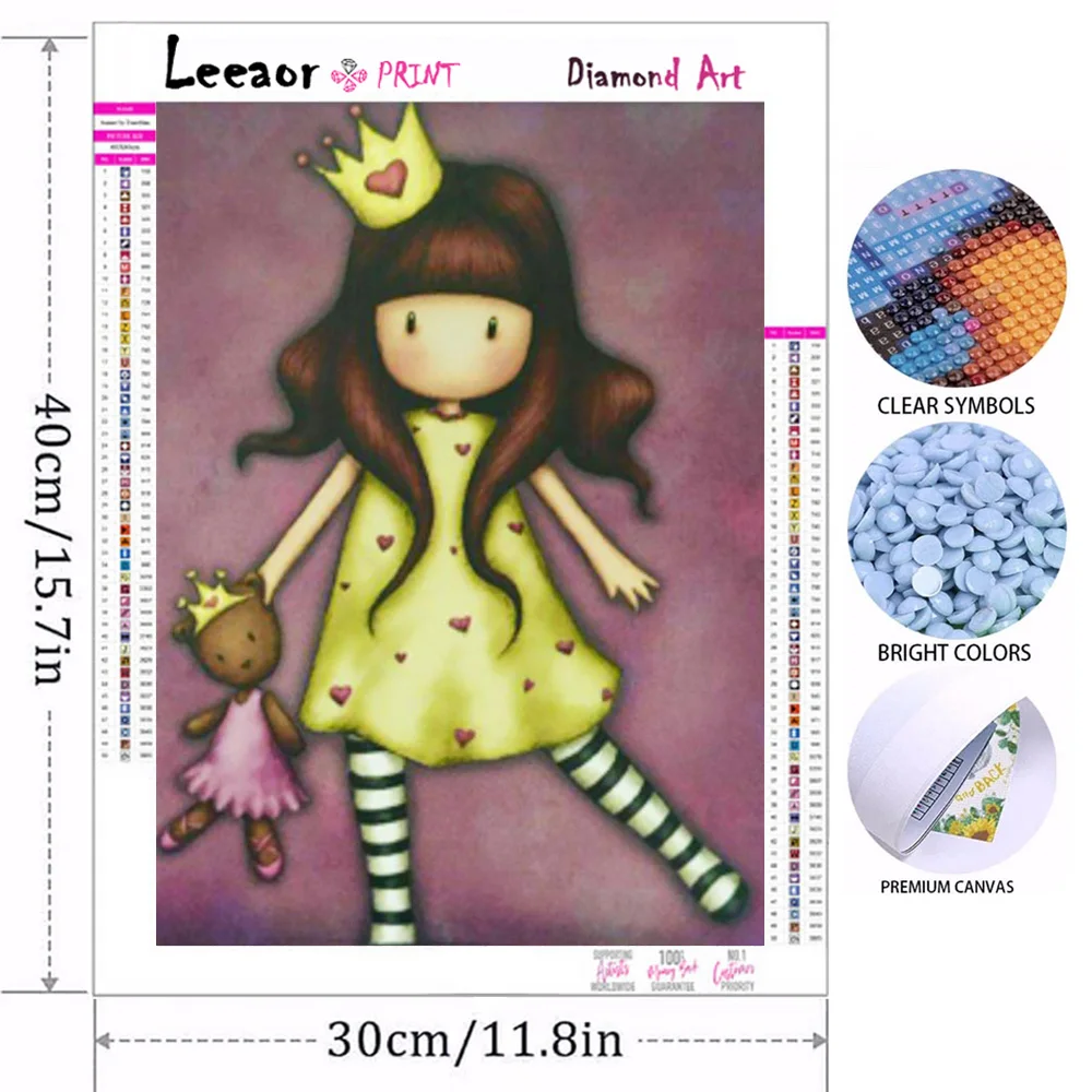 Character 5d Diamond Painting  - Art Craft Kits For Kids recension och pris