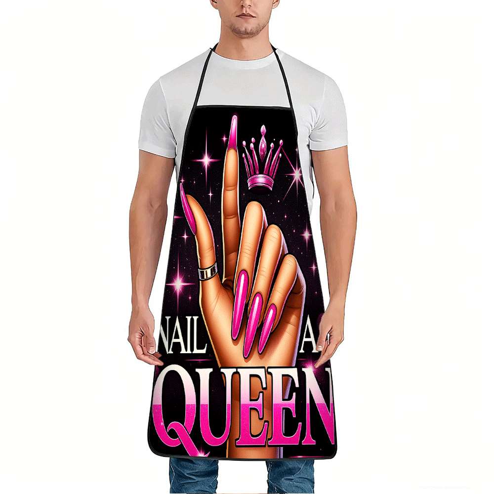 1 Trendy Nail Art-Themed Apron - Queen Art Craft recension och pris