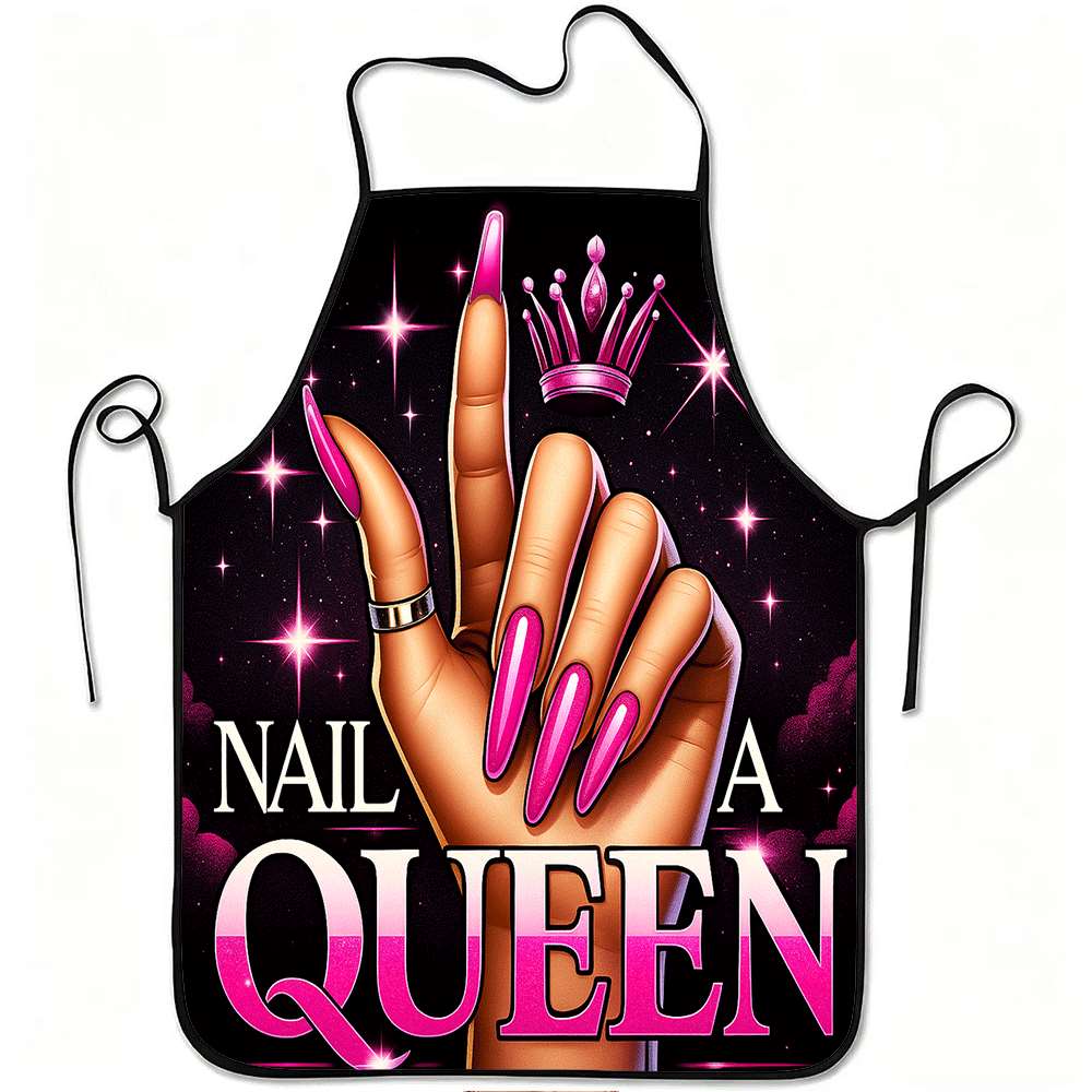 1 Trendy Nail Art-Themed Apron - Queen Art Craft recension och pris