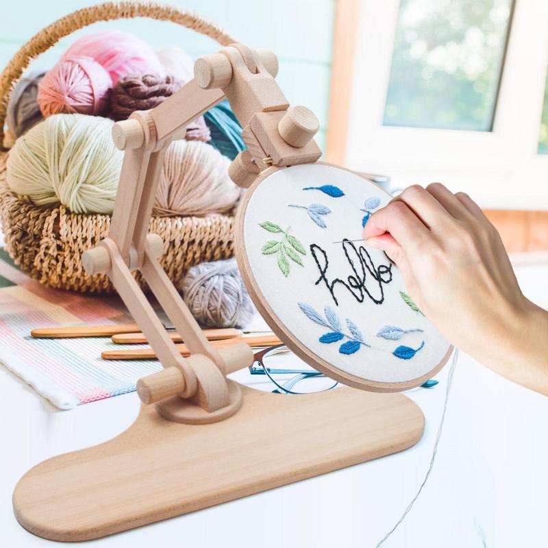 360 Degree Rotation Adjustable - Embroidery Hoop Kit recension och pris