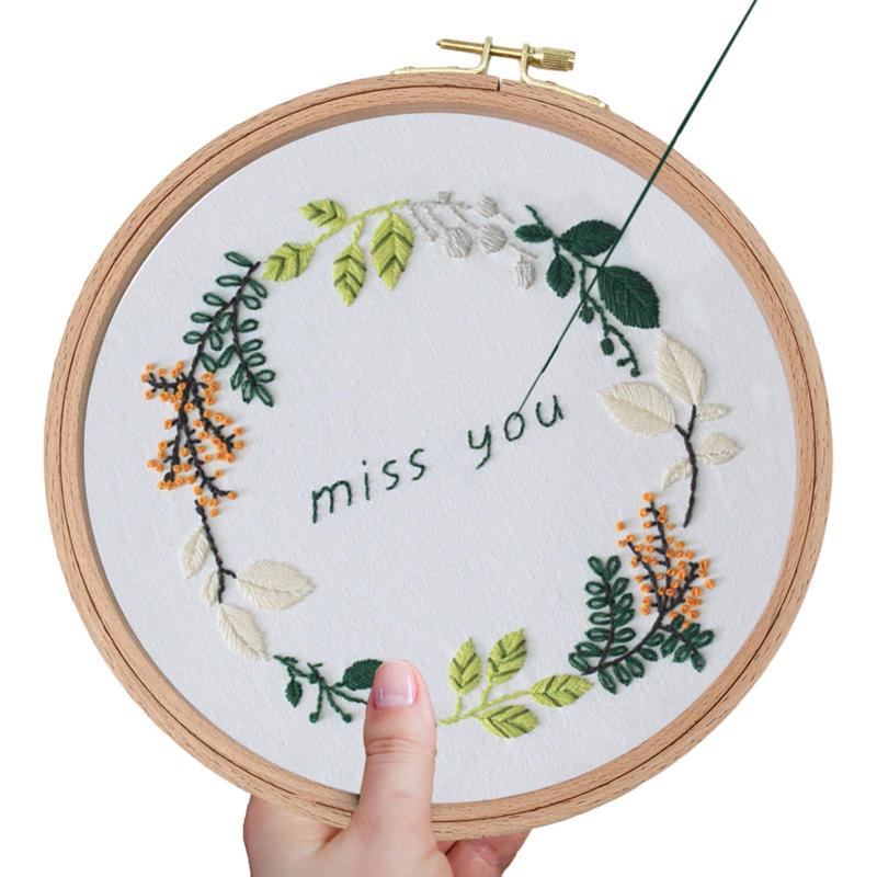 360 Degree Rotation Adjustable - Embroidery Hoop Kit recension och pris