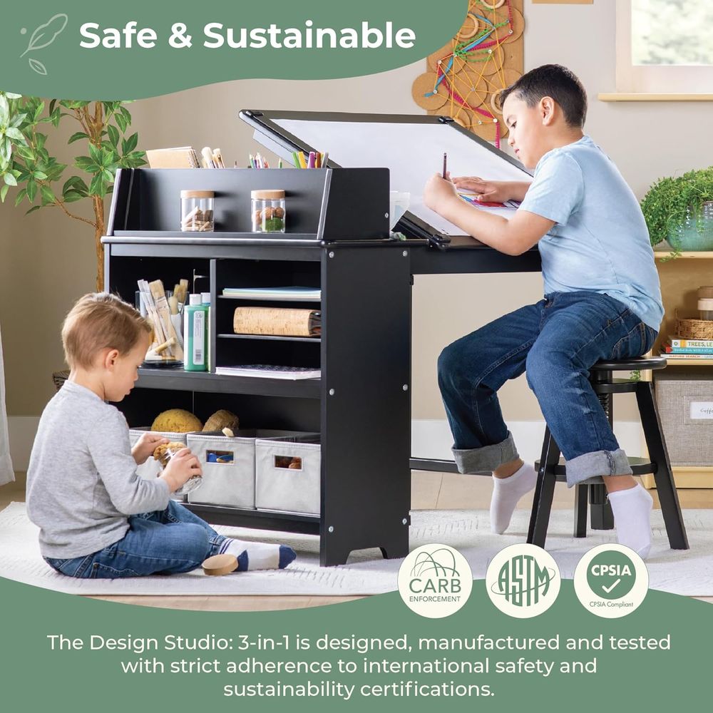 3-in-1 Children's Art Table an - Art & Craft Paper Origami recension och pris