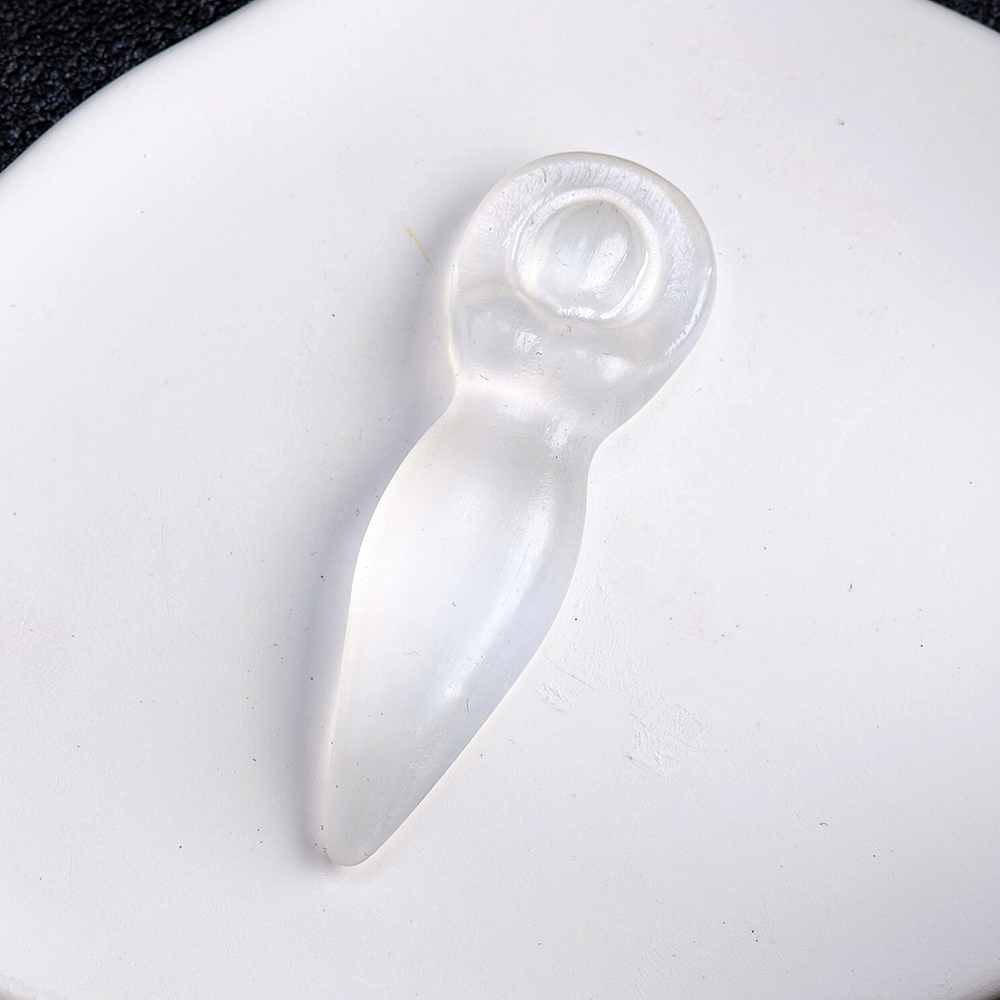 1pc Natural Crystal White Sele - Queen Art Craft recension och pris