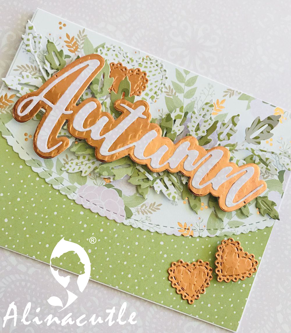 METAL CUTTING DIES cut AlinaCr - Art And Craft Autumn recension och pris