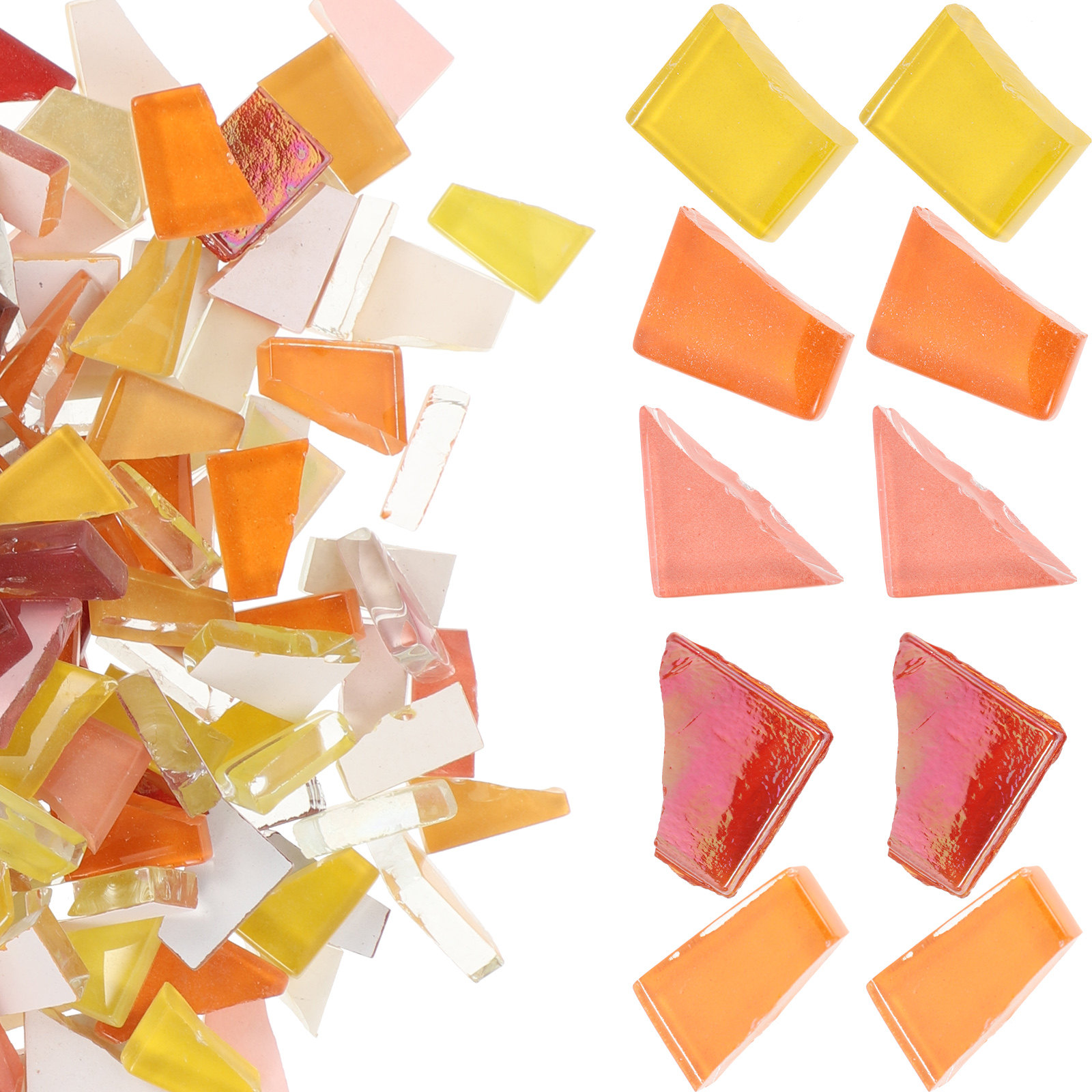 Premium Glass Mosaic Tiles DIY - Art Craft Vase recension och pris