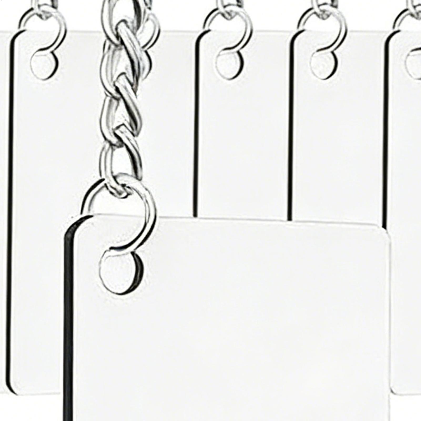 Keychain Blanks Rectangle Heat - Art & Craft Paper Origami recension och pris