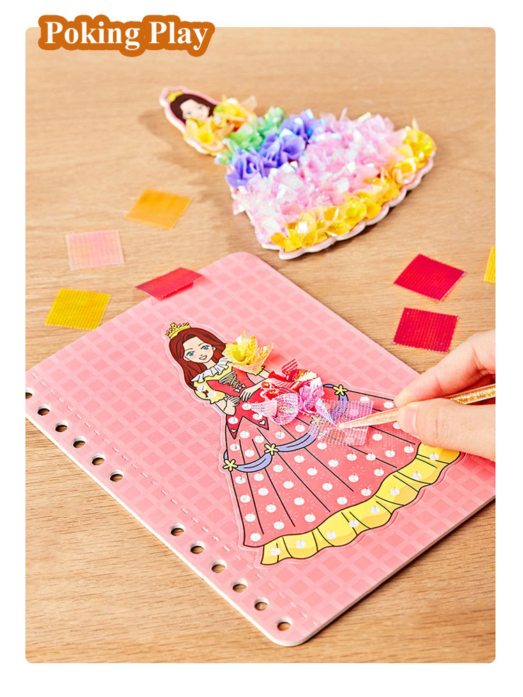 DIY Painting Sticker Craft Toy - Art Craft 5 Year Old recension och pris