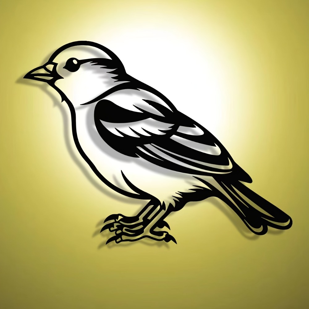 1pc Classic Metal Pigeon Wall  - Art Craft Room recension och pris