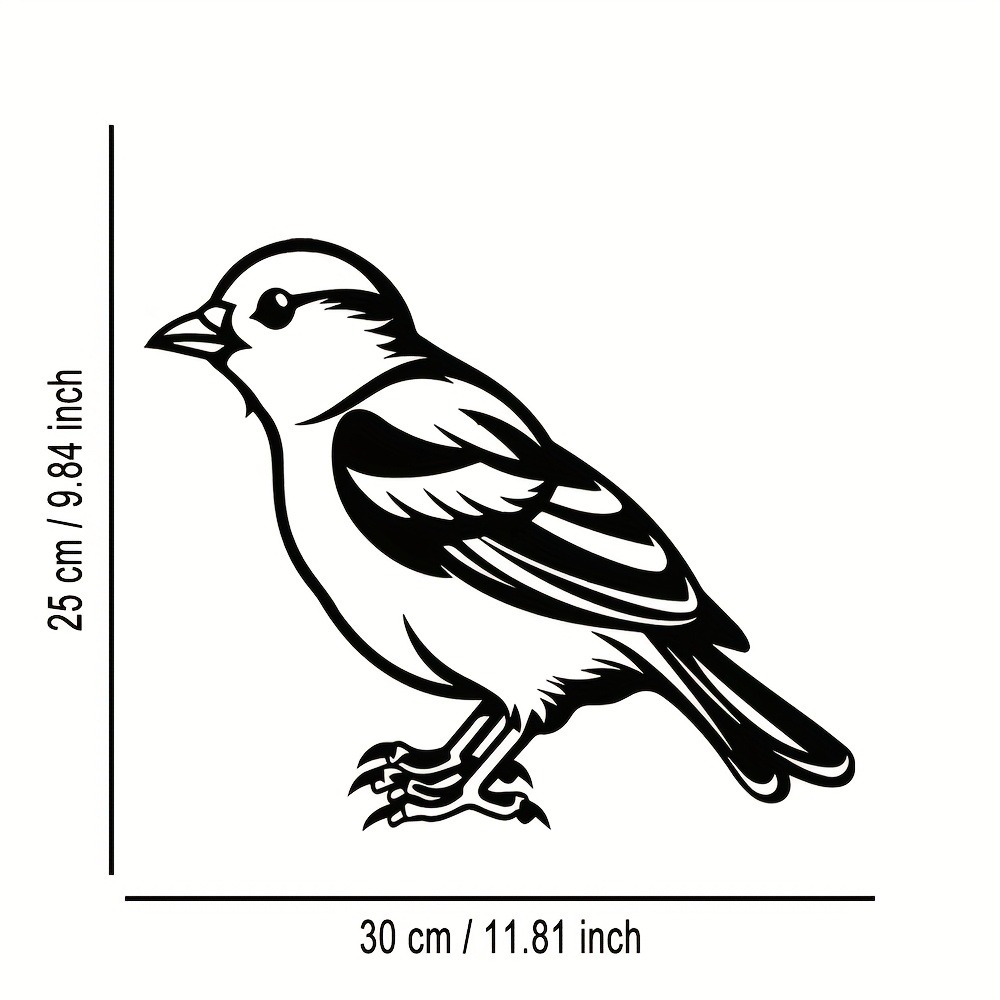 1pc Classic Metal Pigeon Wall  - Art Craft Room recension och pris