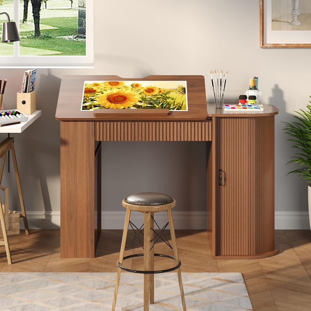 Storage Cabinet Desk with Draw - Art & Craft Paper Origami recension och pris
