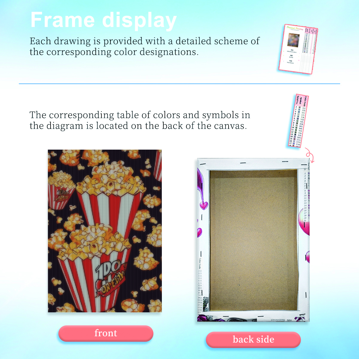 RUOPOTY Popcorn Diamond Painti - Art Craft Room Ideas recension och pris