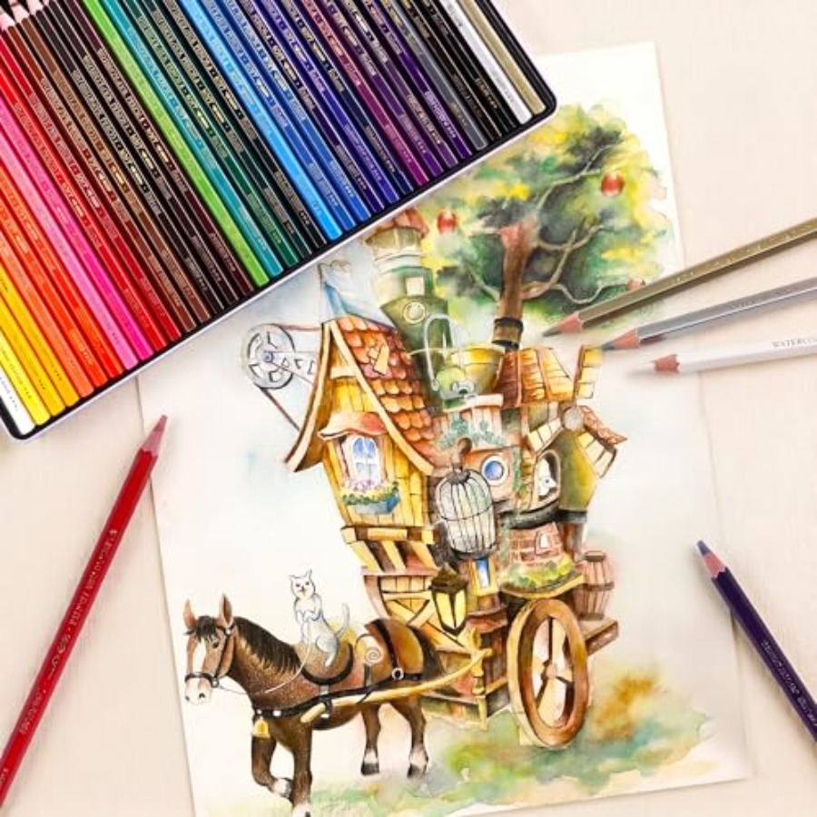 Watercolor Pencils Sets, 36 Co - Colored Pencil Professional recension och pris