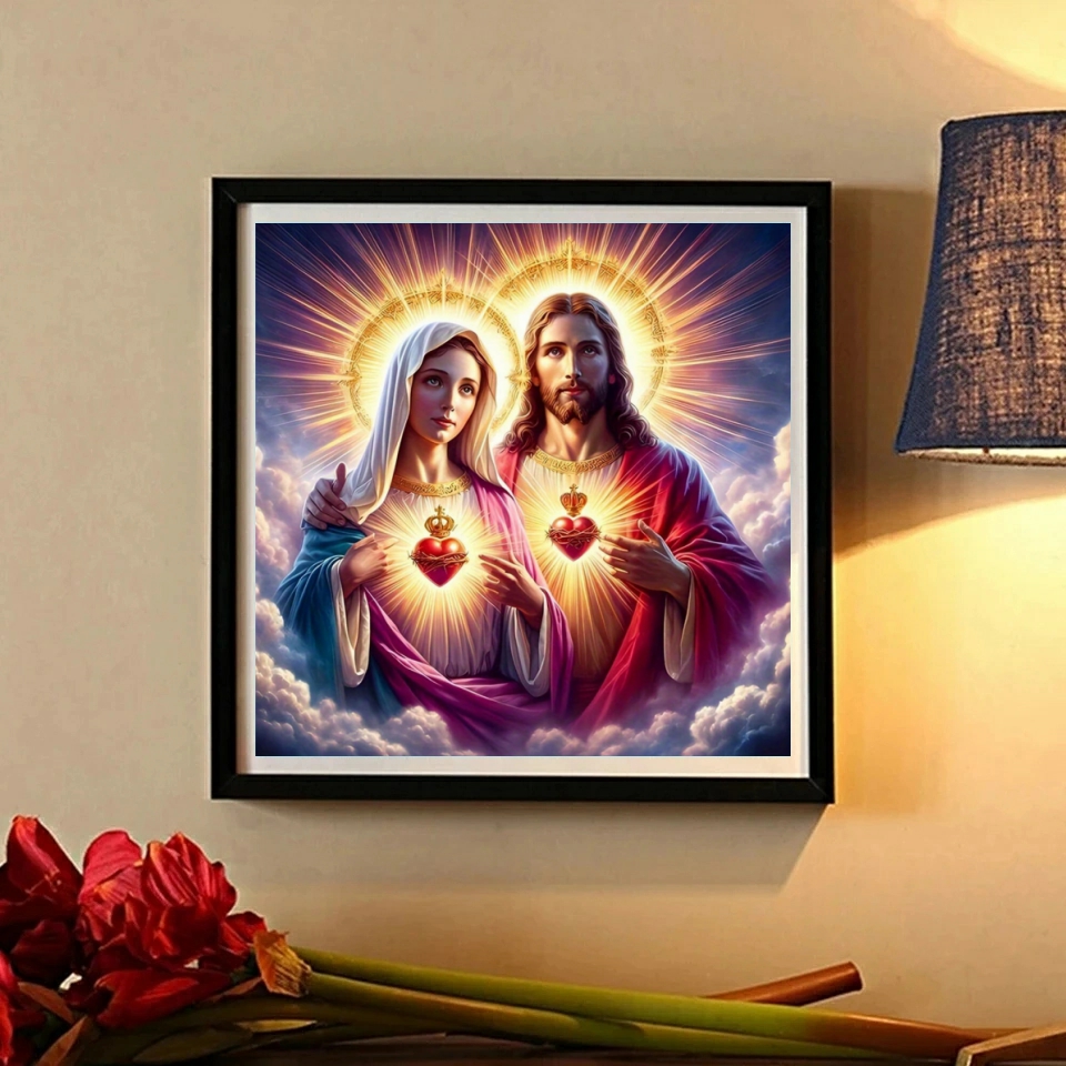 1pc frameless  Mother of Jesus - Art Craft Love recension och pris