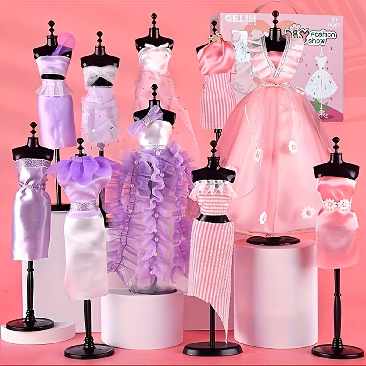 Girls Fashion Designer Kit DIY - Art Craft Kits For Kids recension och pris