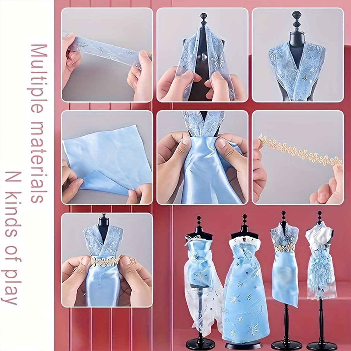 Girls Fashion Designer Kit DIY - Art Craft Kits For Kids recension och pris