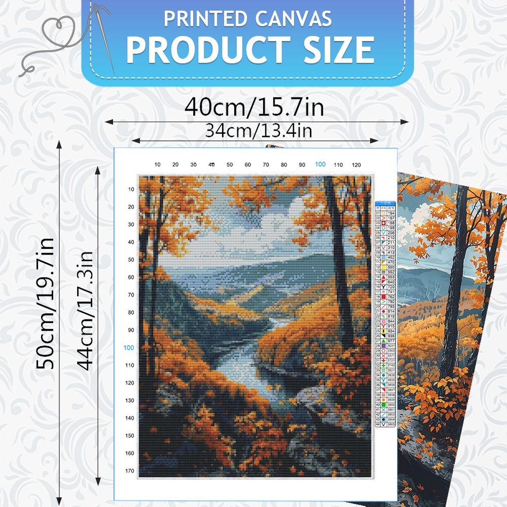 HUACAN Field Mountain Cross Po - Art And Craft Autumn recension och pris