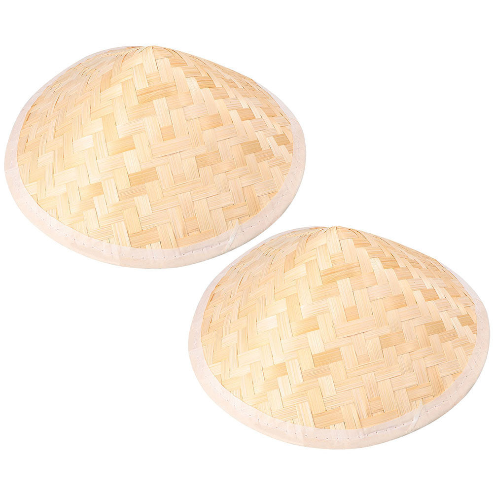 2Pcs Bamboo Woven Hats Kids Cr - Art And Craft Photos recension och pris