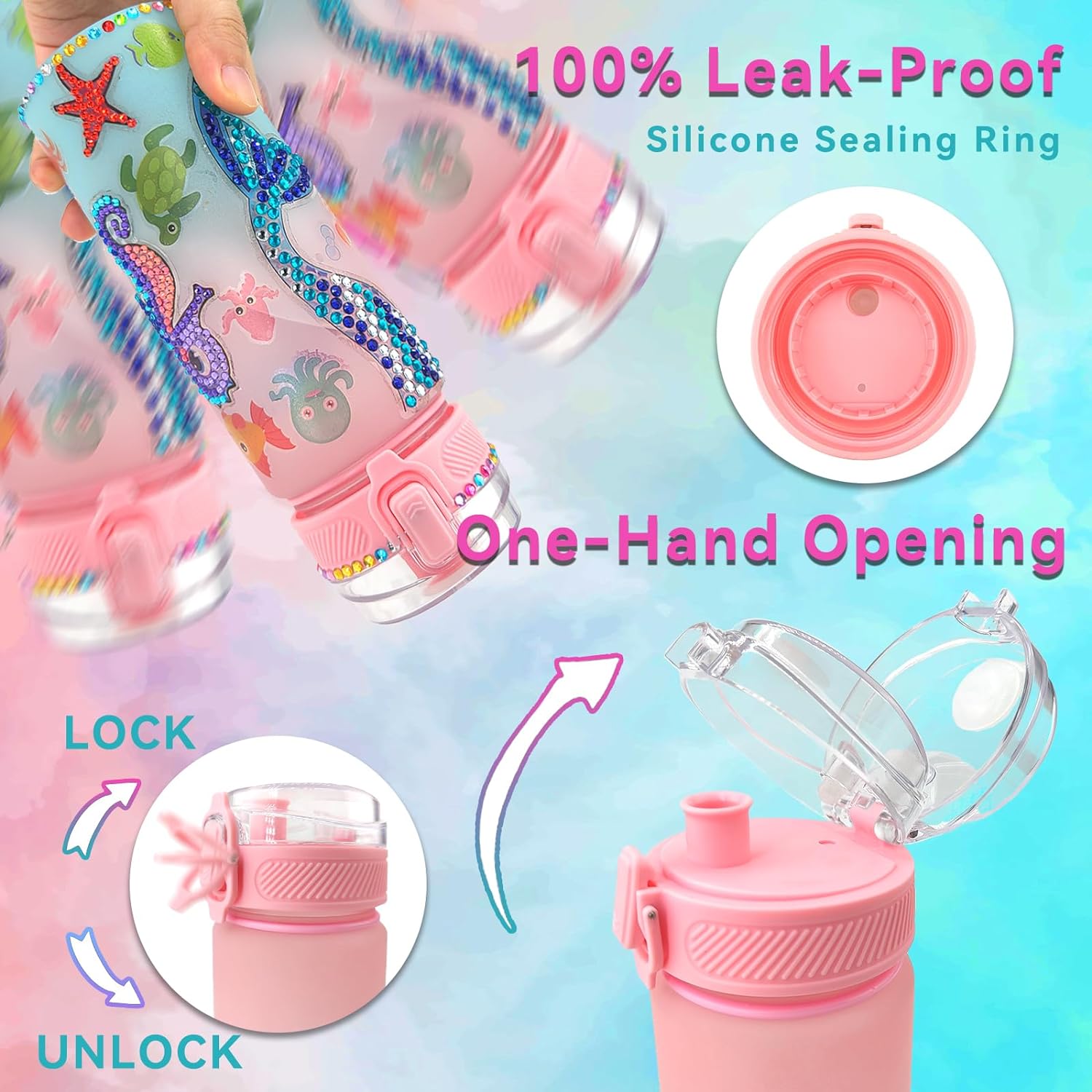 Decorate Your Own Water Bottle - Art Craft Kits For Kids recension och pris