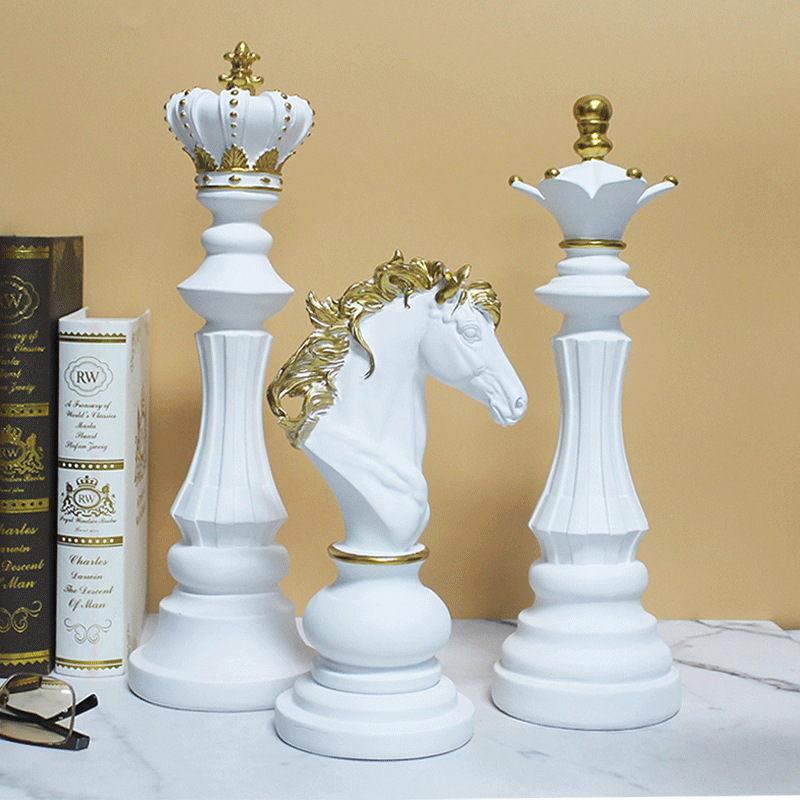 Nordic chess ornaments chess s - Queen Art Craft recension och pris