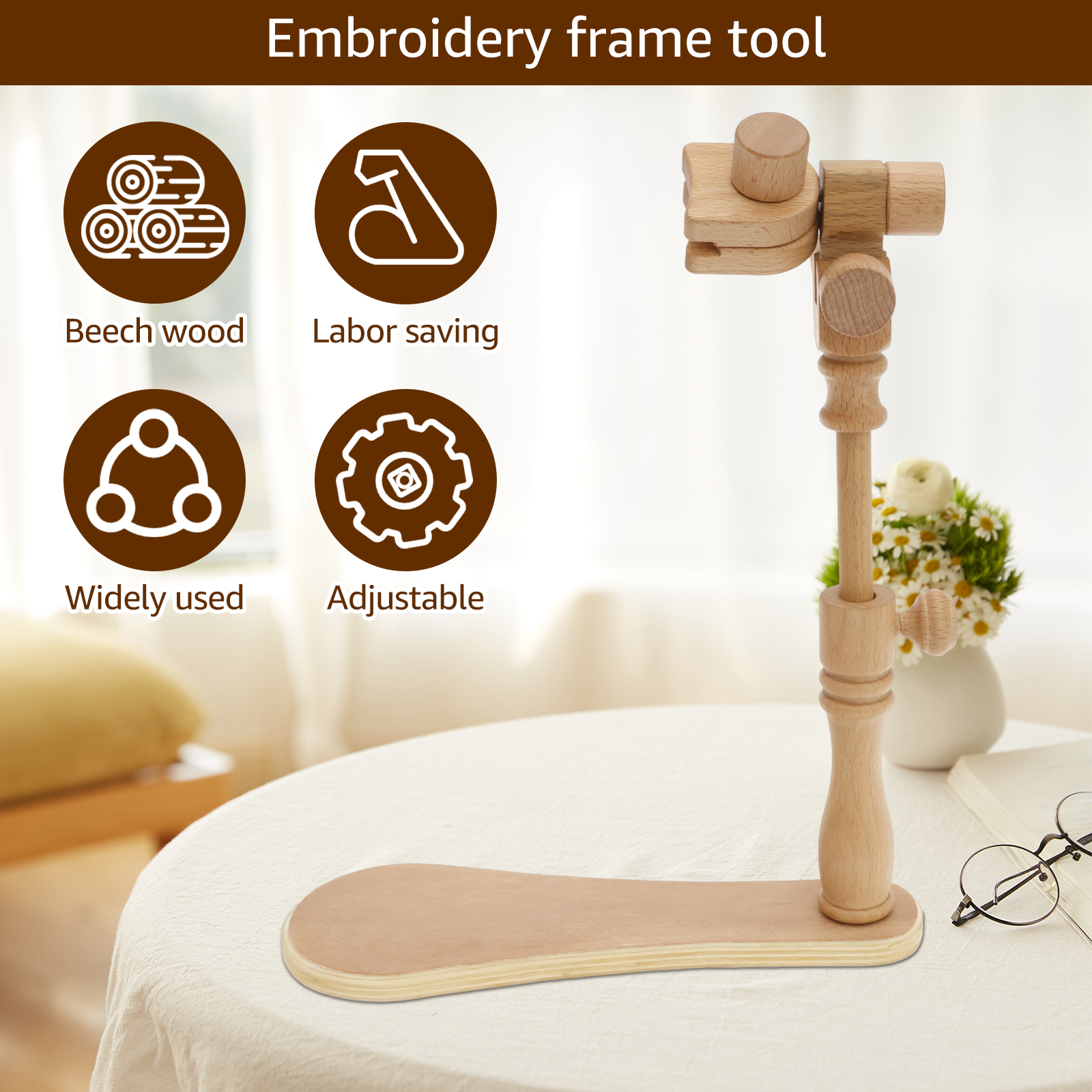 Embroidery Hoops Stand Adjusta - Embroidery Hoop Kit recension och pris