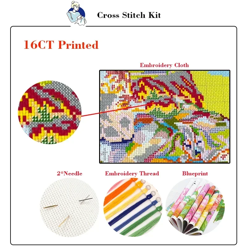 Joy Sunday Cross Stitch Kit Au - Art And Craft Autumn recension och pris
