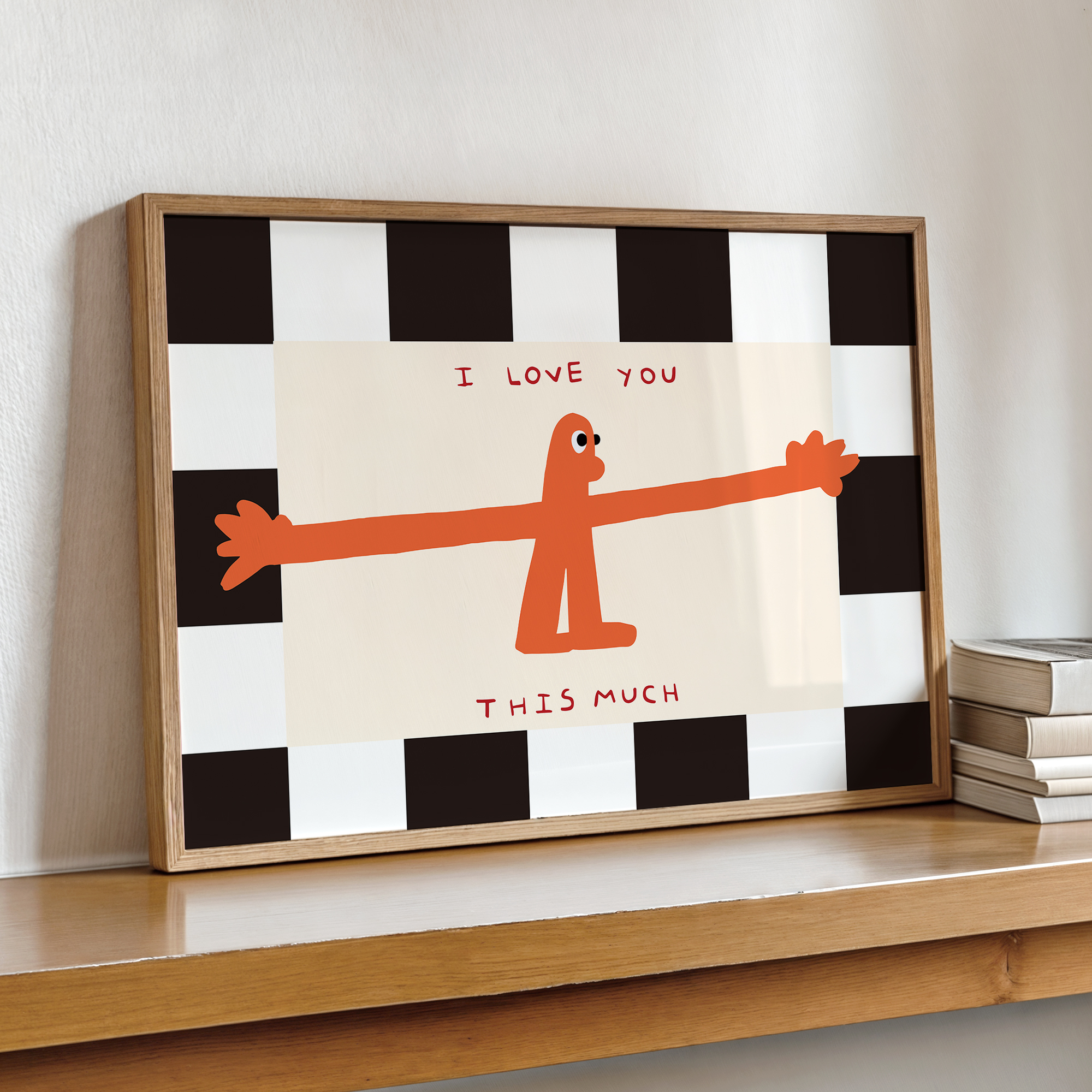 I Love You This Much Quote Wal - Art Craft Love recension och pris