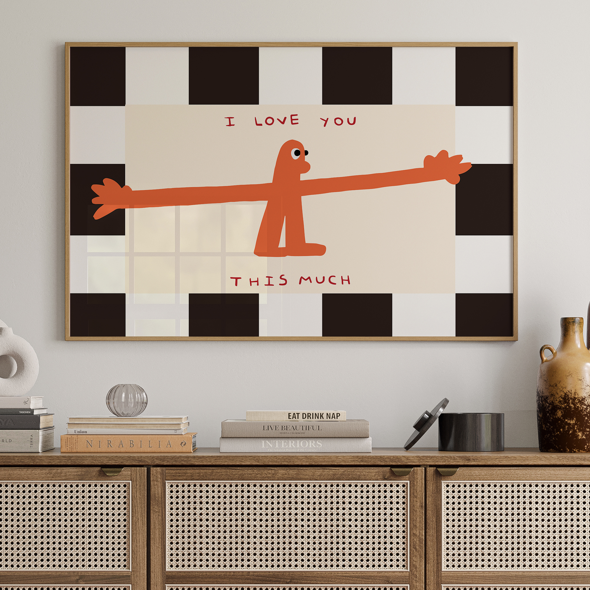 I Love You This Much Quote Wal - Art Craft Love recension och pris