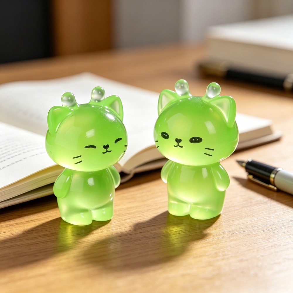 40PCS Random Cute Alien Cat Re - Art Craft Cat recension och pris