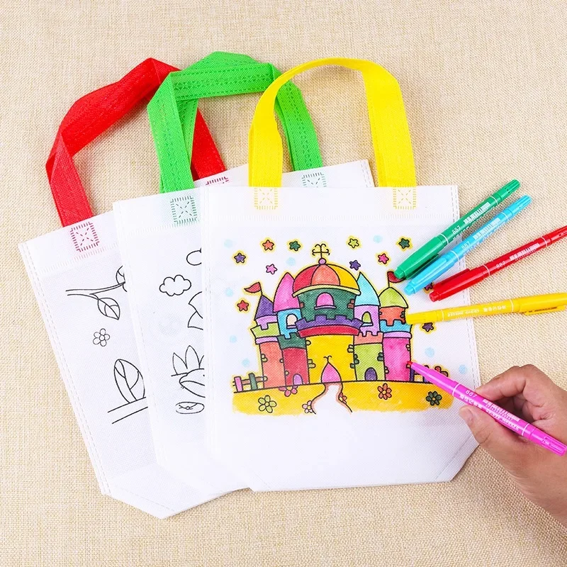1-10pcs Sets DIY Graffiti Bag  - Art Craft 5 Year Old recension och pris