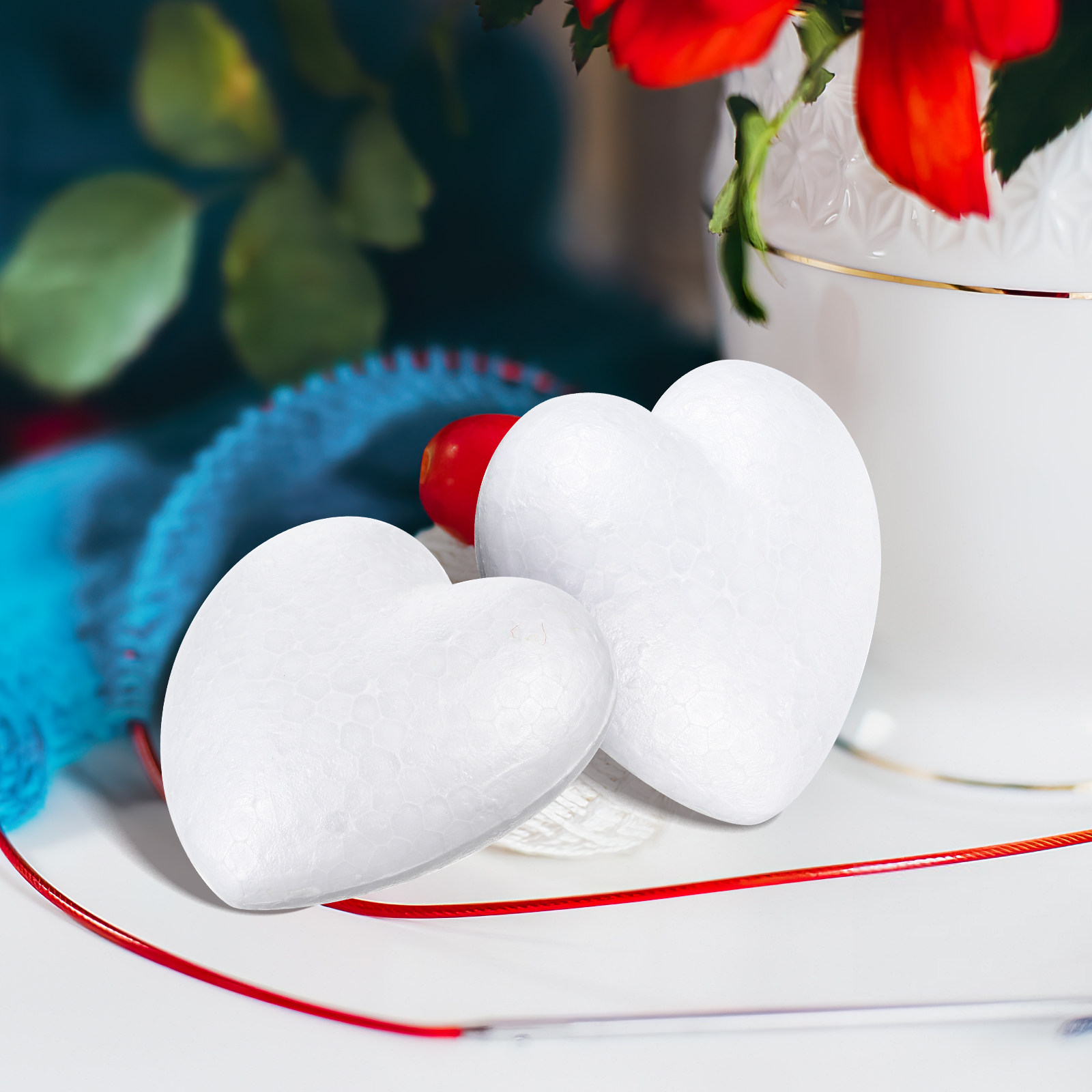 10Pcs Premium Heart Foam Decor - Art Craft Love recension och pris